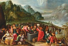 The Israelites honour the bones of Joseph, First third of 17th century. Creator: Malo, Vincent (1602/1606-1644).