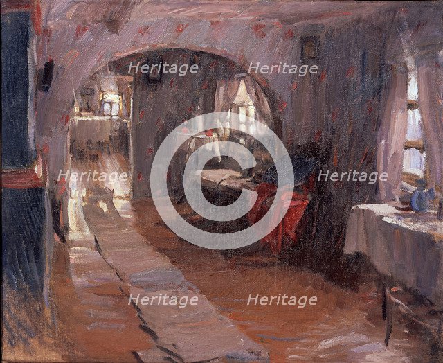 In a country house, 1914. Artist: Arkhipov, Abram Yefimovich (1862-1930)