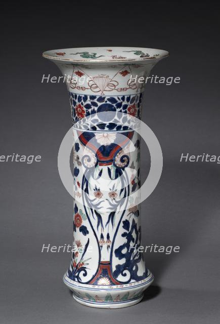 Vase: Imari Ware, 17th century. Creator: Unknown.