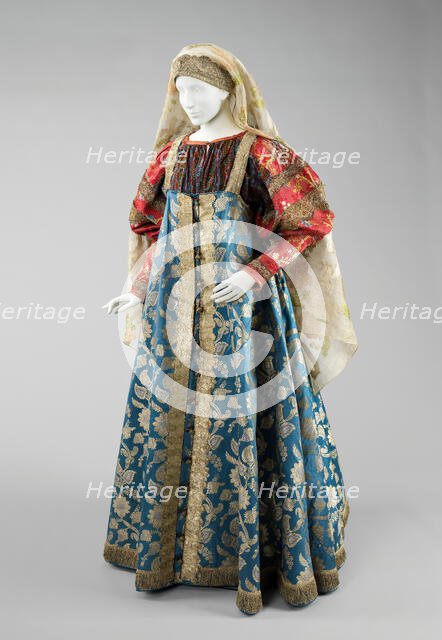 Ensemble, Russian, 19th century. Creator: Unknown.