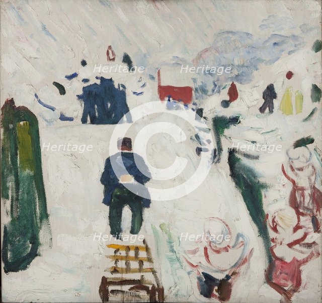 Man with a Sledge, 1910-1912.