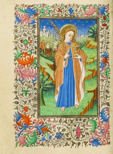 Saint John the Evangelist; Book of Hours, about 1430-1440. Creator: Fastolf Master.