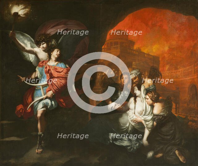 Orpheus in the Hell, 1662. Creator: Lairesse, Gérard, de (1640-1711).