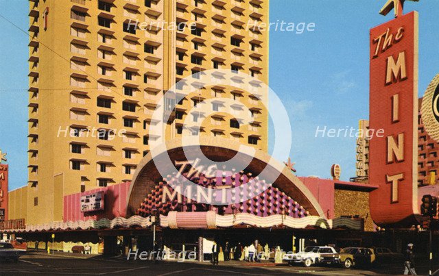 The Mint Casino and Hotel, Las Vegas, Nevada, USA, 1966. Artist: Unknown