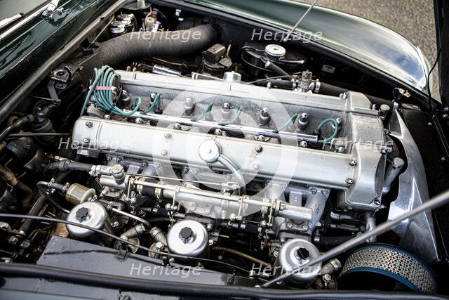 Engine of a 1965 Aston Martin DB5. Creator: Unknown.