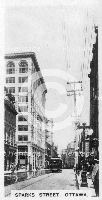 Sparks Street, Ottawa, Canada, c1920s. Artist: Unknown