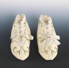 Bootees, American, 1870-90. Creator: Unknown.