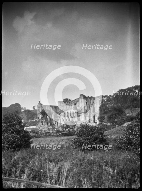 Rievaulx Abbey, Rievaulx, Ryedale, North Yorkshire, 1924-1929. Creator: Marjory L Wight.