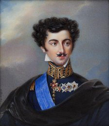 Oskar I as Crown Prince, 1822. Creator: Jakob Axel Gillberg.