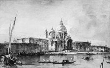 Santa Maria della Salute, mid- to late 1760s. Creator: Francesco Guardi.