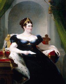 Caroline of Brunswick, Consort of George IV, 1820. Artist: James Lonsdale