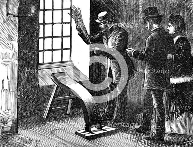 Sketches in the Clerkenwell House of Correction: the Boys' Pony, 1874. Creator: Unknown.