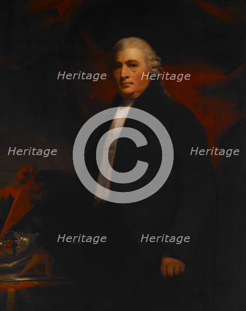 Portrait of Lord Robert Blair, unknown date. Creator: Henry Raeburn.