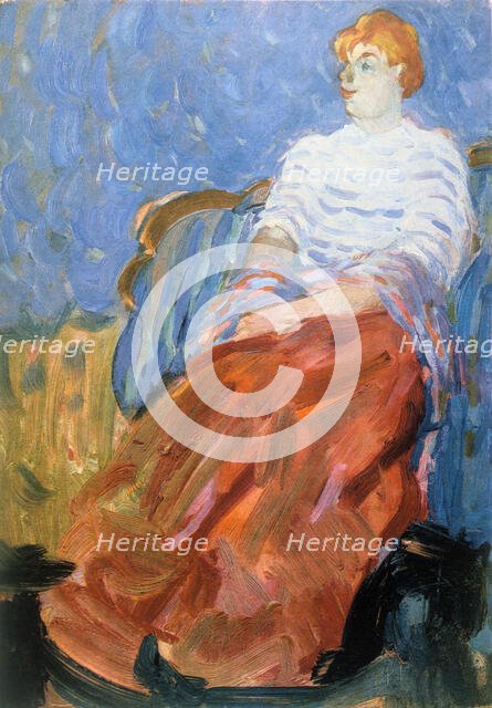 'Portrait of Suzanne Dufy, the Artist's Sister', 1904. Artist: Raoul Dufy