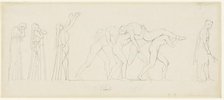 Seven Chiefs Against Thebes, n.d. Creator: John Flaxman.