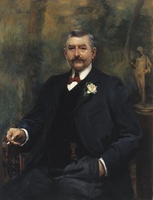 Portrait d'Ernest Cognacq, 1903. Creator: Jeanne-Magdeleine Favier.
