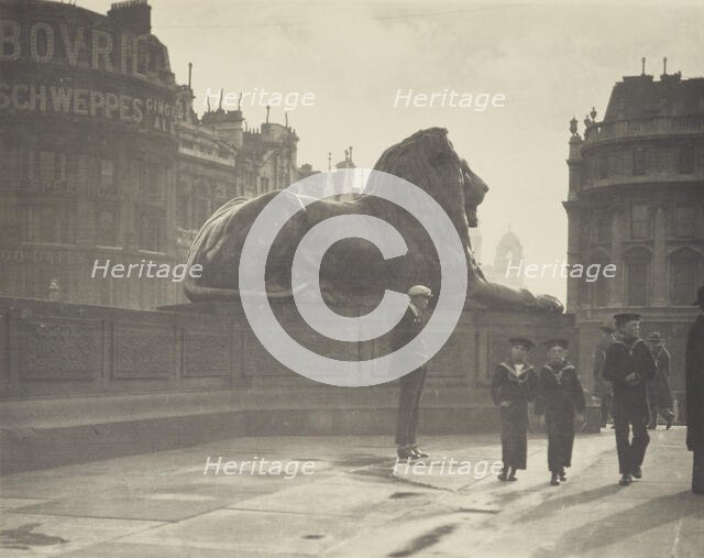 Shades of Nelson. From the album: Photograph album - London, 1920s. Creator: Harry Moult.