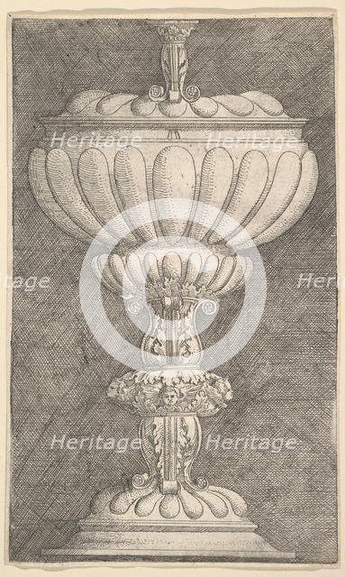 Design for a Covered Goblet.n.d. Creator: Albrecht Altdorfer.