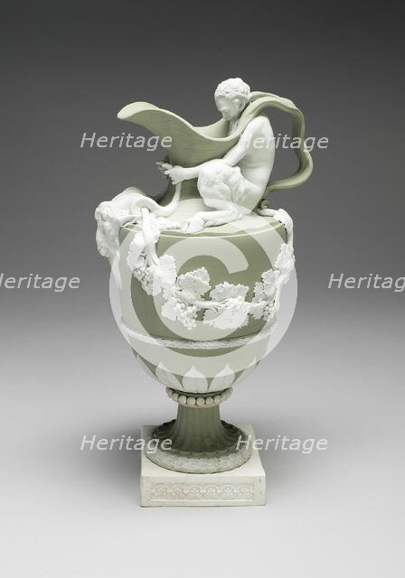 Wine Ewer, Burslem, 1785/90. Creator: Wedgwood.
