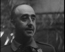 Francisco Franco, 1936. Creator: British Pathe Ltd.