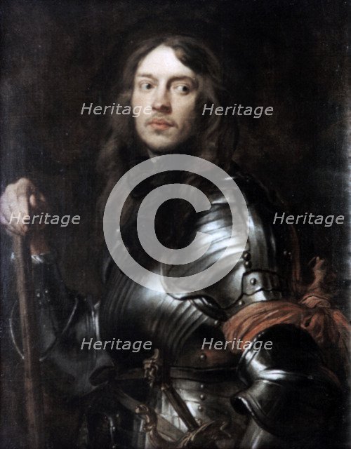 'Commander in Armour, with a Red Scarf,' c1625-1627.  Artist: Anthony van Dyck