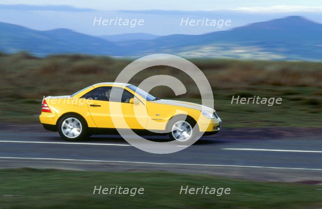1998 Mercedes Benz SLK 230. Artist: Unknown.
