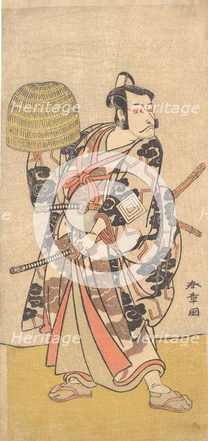 Kabuki Actor Ichikawa Danjuro V, 1774. Creator: Shunsho.