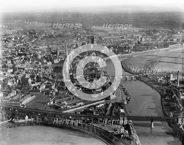 Worcester, Worcestershire, March 1921. Artist: Aerofilms.