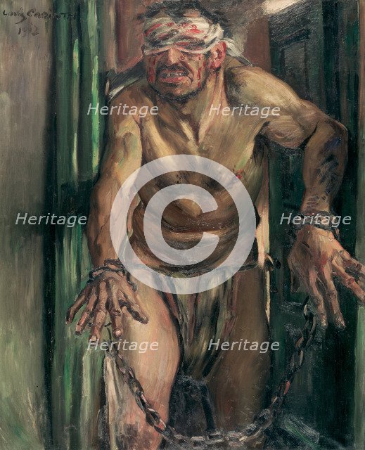 The Blinded Samson, 1912. Artist: Corinth, Lovis (1858-1925)