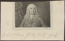 Count Jean Armand de L'Estocq (1692-1767). Artist: Schleuen, Johann David, the Elder (1711-1771)