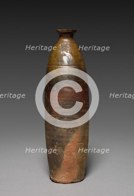Sake Bottle: Ryukyu Namban Ware, 1700s. Creator: Unknown.