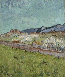 View of the Alpilles, 1890. Creator: Gogh, Vincent, van (1853-1890).