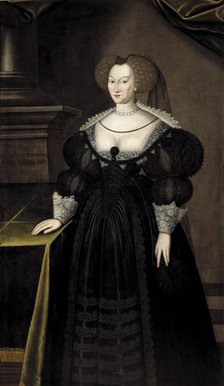 Portrait of Princess Maria Eleonora of Brandenburg (1599-1655), Queen of Sweden.