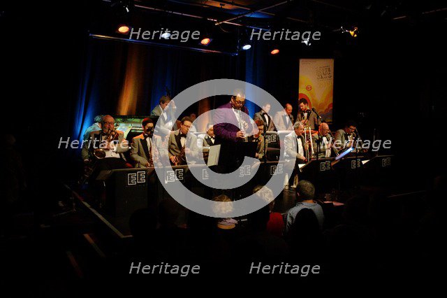 Pete Long, Ropetackle Arts Centre, Shoreham, West Sussex, Jan 2016. Artist: Brian O'Connor.