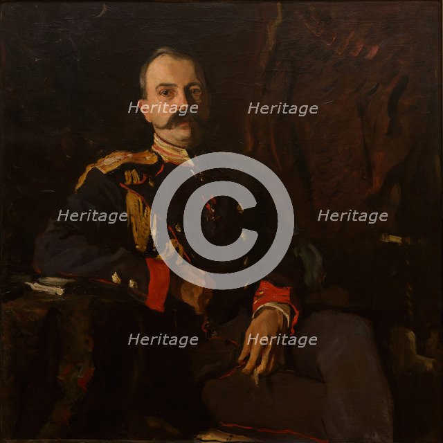 Portrait of Grand Duke George Mikhailovich of Russia (1863-1919).