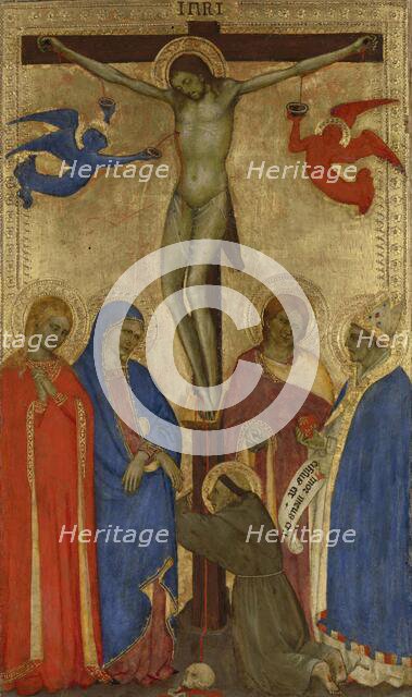 The Crucifixion, c.1360. Creator: Giovanni da Milano.