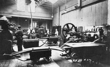 The Silver Rolling Room, the Royal Mint, Tower Hill, London, early 20th century. Artist: Unknown