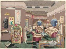 Cocktail Lounge, 1946, 1935/1942. Creator: Perkins Harnly.