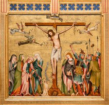 The Crucifixion (Back of the Verdun Altar), c1331. Creator: Master of the back of the Verdun Altar (active ca 1331).