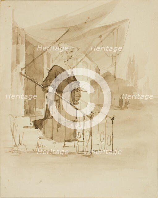 Nun, n.d. Creator: Auguste Xavier Le Prince.