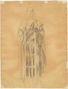 Study for "Dogma of the Redemption: Frieze of Angels" [verso], 1895-1903. Creator: John Singer Sargent.
