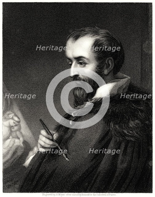 'Correggio', 19th century. Artist: Henry Meyer