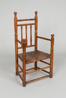 Armchair, 1680/1710. Creator: Unknown.