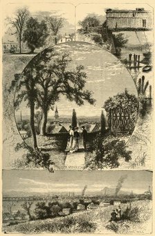 'Scenes at Springfield', 1874.  Creator: John J. Harley.