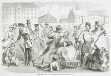 Skating at Boston, 1859. Creator: Unknown.
