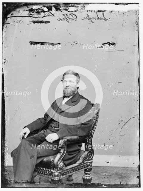 Schuyler Colfax of Indiana, between 1865 and 1880. Creator: Unknown.