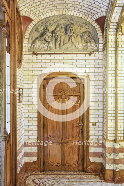 Maison Atelier Horta (Horta Museum), 23-25 Rue Americaine, Brussels, Belgium, c2014-2017. Artist: Alan John Ainsworth.