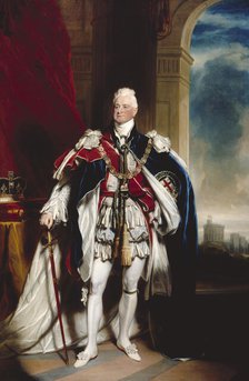 Portrait of William IV, 1835. Creator: Sir Martin Archer Shee.