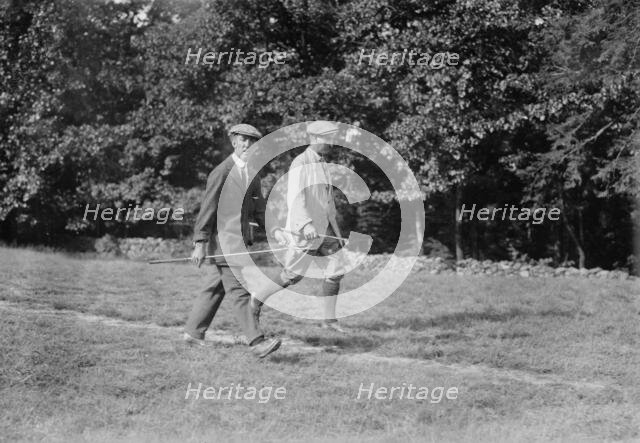 McLeod & Vardon - golf, between c1910 and c1915. Creator: Bain News Service.