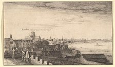 London from Arundel House, 1643. Creator: Wenceslaus Hollar.